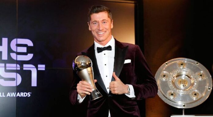 Lewandowski gana por segundo año consecutivo el premio The Best FIFA 2021 por delante de Messi y Salah