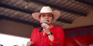 Xiomara Castro dice que nadie que está con el pueblo se une con los dictadores