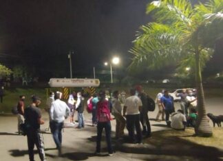 Nueva caravana de migrantes partió este día desde San Pedro Sula hacia Estados Unidos