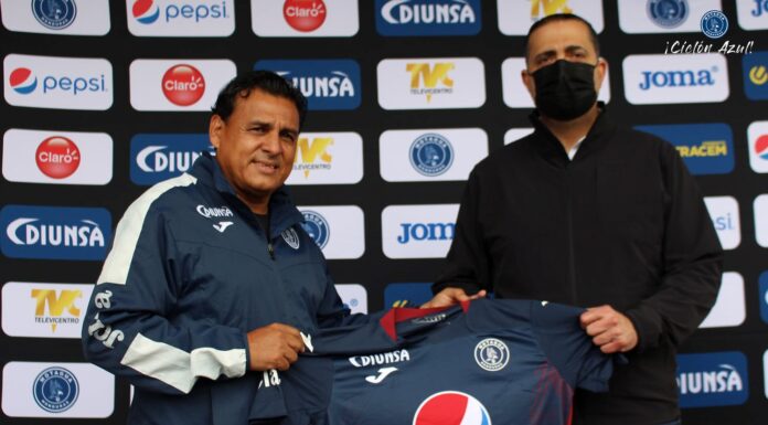 César “Nene” Obando es presentado como el nuevo técnico del Motagua