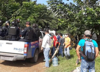 Comitiva del gobierno busca resolver el conflicto de tierras en Colón