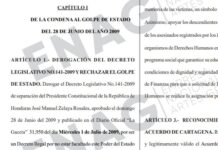 Publican en el Diario Oficial La Gaceta la amnistía para presos políticos en Honduras