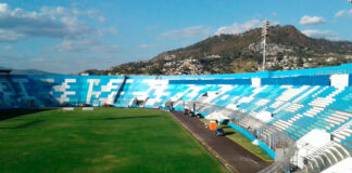 Por deterioros reducirán nuevamente el aforo de aficionados al estadio nacional y cambiarán toda la grama