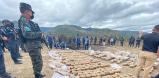 En menos de un mes han incautado más de 1.5 toneladas de cocaína en Honduras