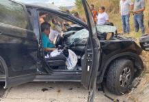 Galeno Fidel Barahona sufre aparatoso accidente en San Lorenzo