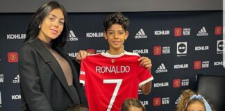 Hijo de Cristiano Ronaldo es presentado por el Manchester United
