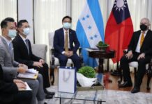 Honduras y China-Taiwán refuerzan cooperación bilateral