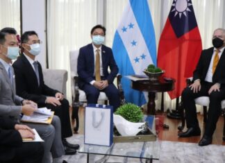 Honduras y China-Taiwán refuerzan cooperación bilateral