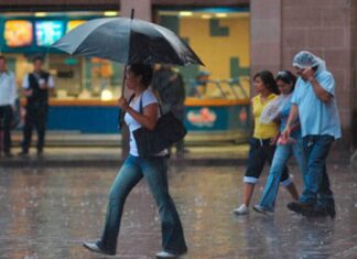 Continuarán las lluvias de débiles a moderadas en el país, acompañadas de tormentas eléctricas