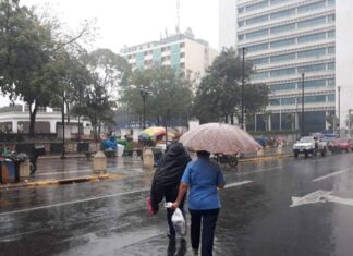 El ingreso de otro frente frío dejará lluvias en la zona norte y caribe del país