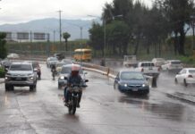 Decretan alerta verde para cinco departamentos por el ingreso de masa de aire frío