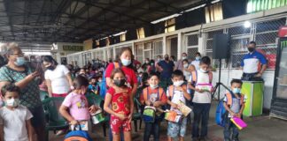 LOTO hace donación de útiles escolares a Niños del Mercado Medina