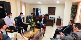 Procurador General de la República sostiene encuentro con fiscal de Uferco, Luis Javier Santos