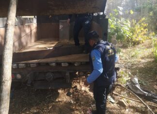 Decomisan un nuevo cargamento de droga en la zona sur de Honduras