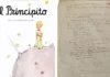 El manuscrito original de «El Principito» vuelve a Francia 75 años después