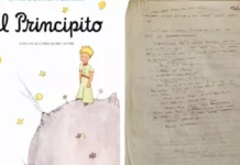 El manuscrito original de «El Principito» vuelve a Francia 75 años después