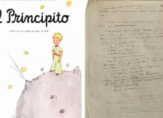 El manuscrito original de «El Principito» vuelve a Francia 75 años después