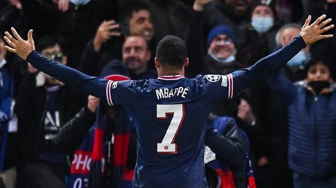 Con anotación de Mbappé, el PSG le gana 1-0 al Real Madrid en los octavos de final de la Liga de Campeones