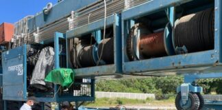 Aseguran grúa marítima valorada en medio millón de dólares que pertenece a la estructura de Fredy Mármol