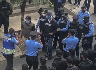 La secretaría de DDHH asegura que en la captura de JOH no se observó que hayan hecho el uso de la fuerza