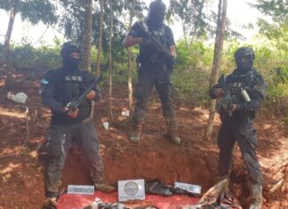Agentes policiales incautan 1.4 toneladas de cocaína en Iriona, Colón
