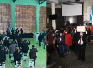 El Parlamento de Honduras sigue con dos directivas y sin visos de solución