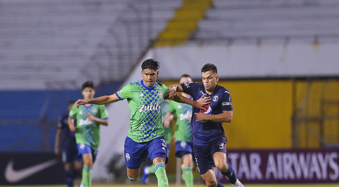 Seattle Sounders y Motagua definen hoy la clasificación a los cuartos de final en la Liga de Campeones