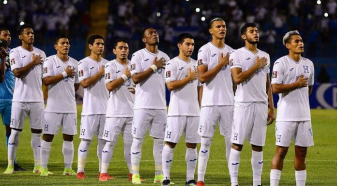 Honduras estaría bajando dos puestos en el ranking FIFA