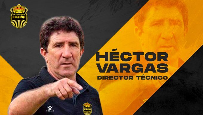 El Real España oficializa a Héctor Vargas como su nuevo director técnico