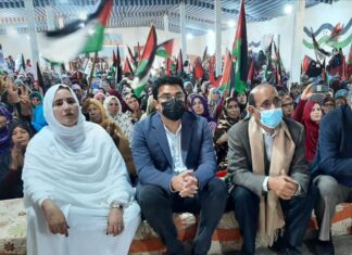 El viceministro de Relaciones Exteriores de Honduras visita el campamento de refugiados Saharuis en Argelia