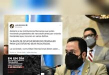 Presidente del legislativo advierte que quienes están moviendo propiedades de Hernández incurren en delitos