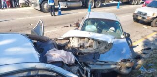 Bajo los efectos del alcohol se conducía conductor de cabezal que ocasionó accidente vial en norte del país