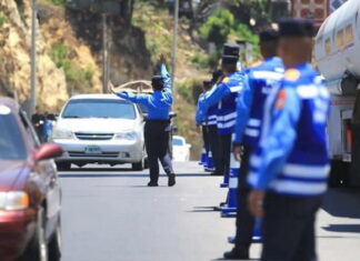 Policía de tránsito decomisa unas 1,500 licencias de conducir durante el fin de semana