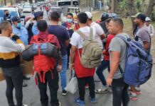 Honduras detiene a 241 migrantes cubanos y nueve traficantes de personas