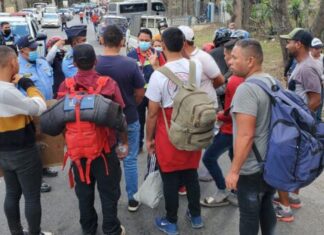 Honduras detiene a 241 migrantes cubanos y nueve traficantes de personas