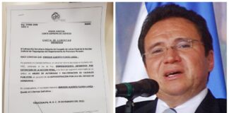 Otorgan la quinta carta de libertad a Enrique Flores Lanza