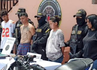 La FNAM captura a siete miembros de la pandilla 18 en la capital hondureña