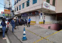 Individuo tirotea las instalaciones de Radio Globo en Tegucigalpa