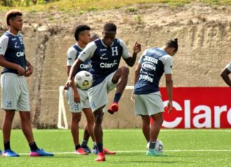 Selección de Honduras completa microciclo de cara al cierre de la eliminatoria de marzo