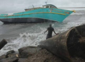 Cancelan las actividades marítimas en Litoral Atlántico del país por las condiciones climatológicas