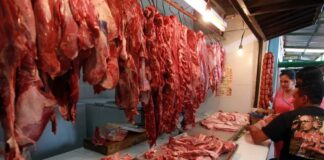 Continúa el aumento de precio de carnes y varios productos de la canasta básica en mercados capitalinos