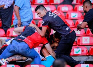 Sube a 26 la cifra de heridos tras riña en el estadio La Corregidora en México