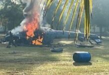 Varios heridos tras accidentarse helicóptero de las FFAA en La Mosquitia