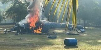 Varios heridos tras accidentarse helicóptero de las FFAA en La Mosquitia