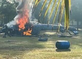 Varios heridos tras accidentarse helicóptero de las FFAA en La Mosquitia