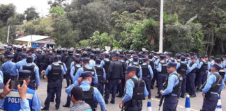 Asignan un contingente policial para prevenir la trata de personas en la frontera de Honduras con Nicaragua