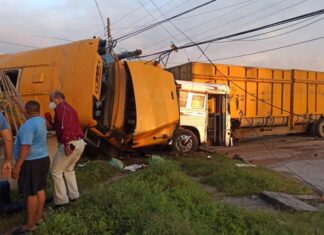 Acusan de cuatro delitos al conductor de la rastra que provocó el brutal accidente en SPS