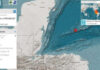 Se registra un sismo de 5.2 grados en la escala de Richter en Guanaja