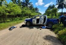 En una emboscada acribillan a tres policías en Trujillo, Colón