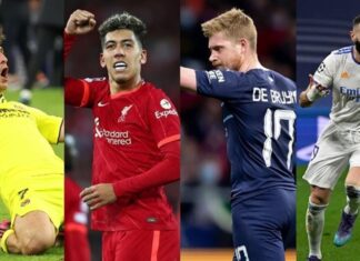 Villarreal-Liverpool y Manchester City-Real Madrid, se enfrentarán en las semifinales de la Liga de Campeones